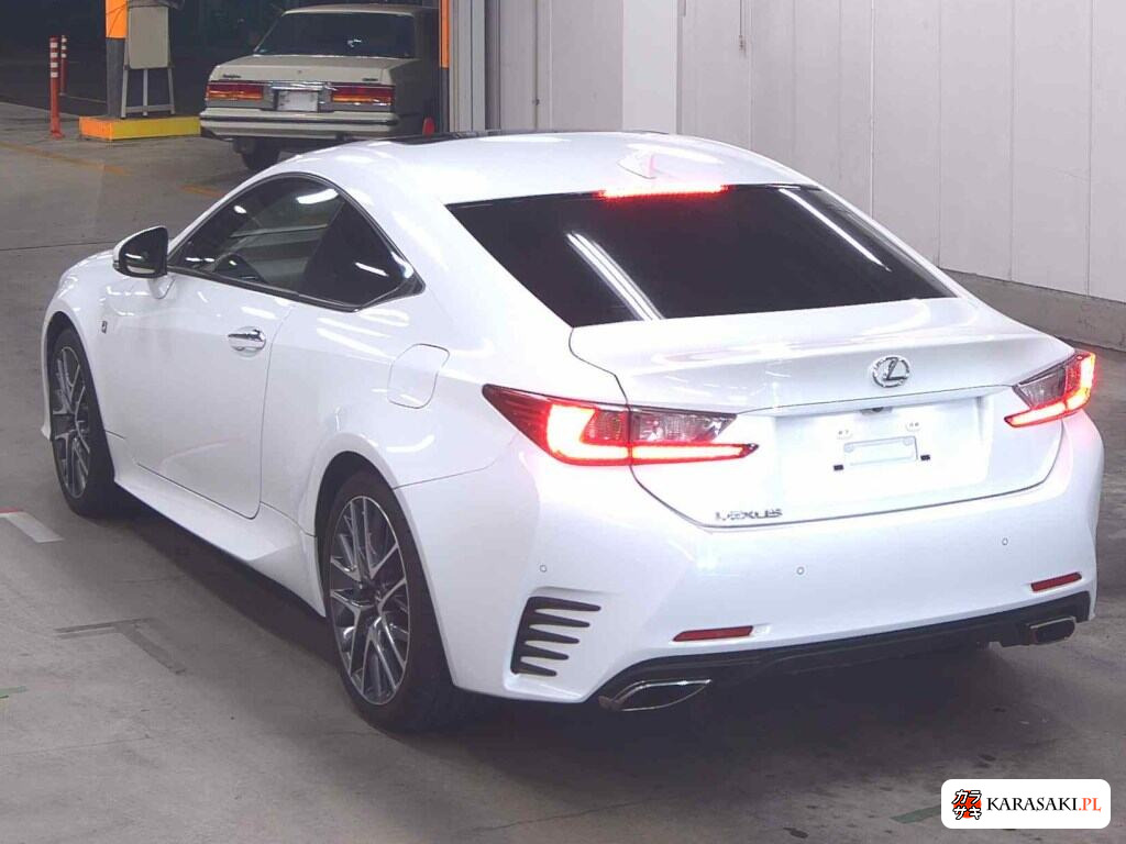 Lexus RC 2018 z aukcji japońskiej
