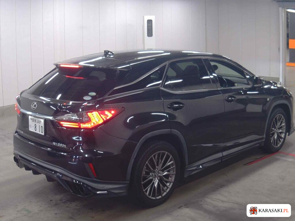 Lexus RX 2017 z aukcji japońskiej