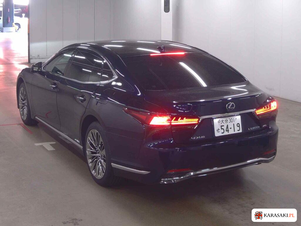 Lexus LS 2022 z aukcji japońskiej