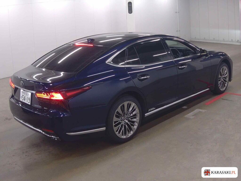 Lexus LS 2022 z aukcji japońskiej
