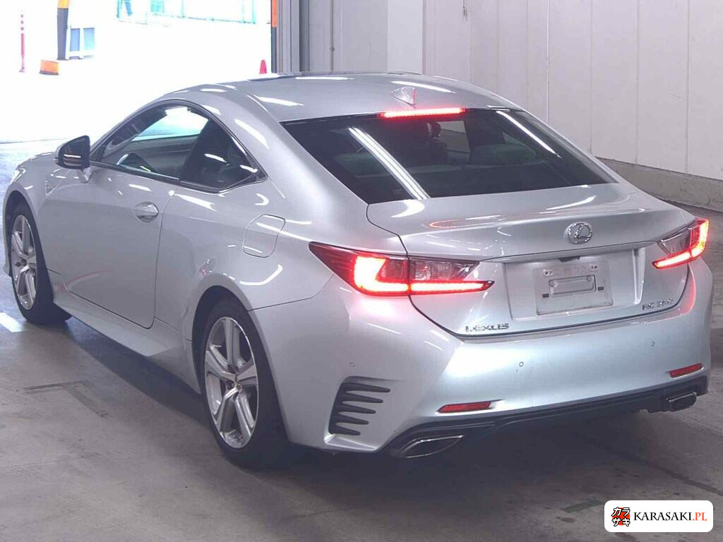 Lexus RC 2015 z aukcji japońskiej