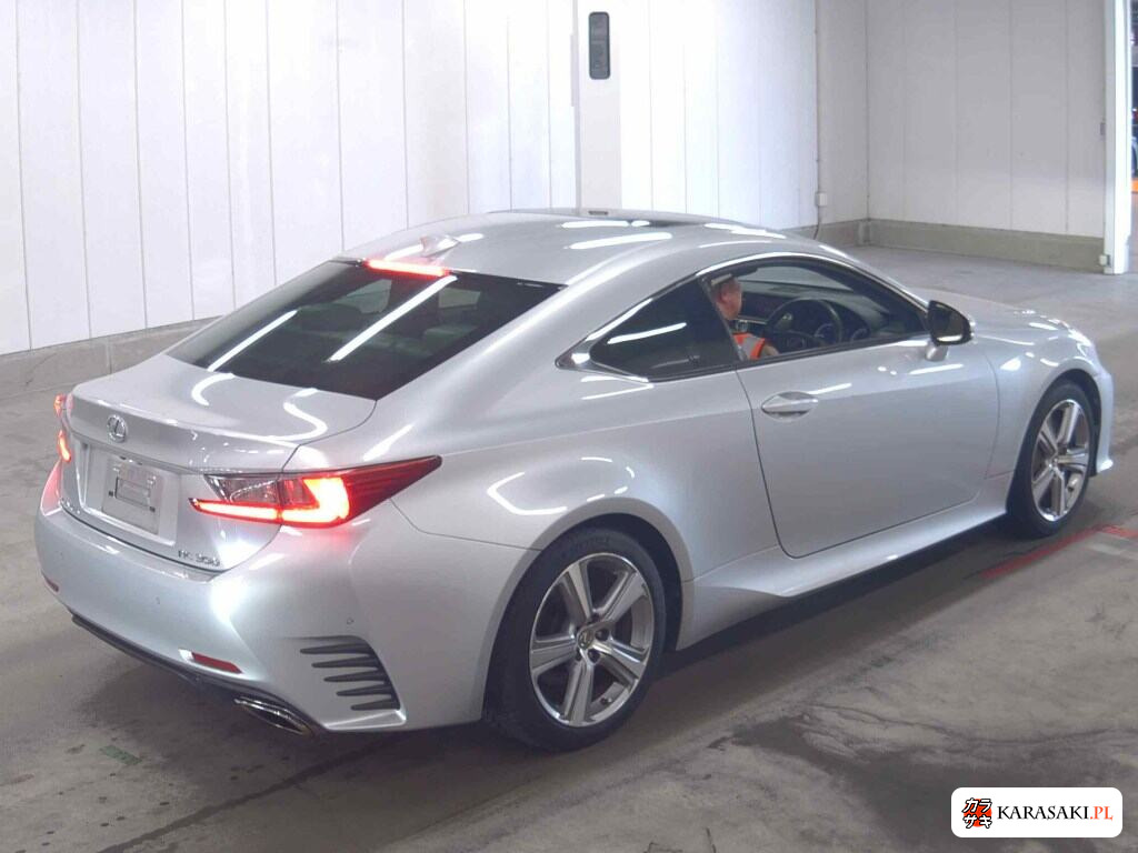 Lexus RC 2015 z aukcji japońskiej