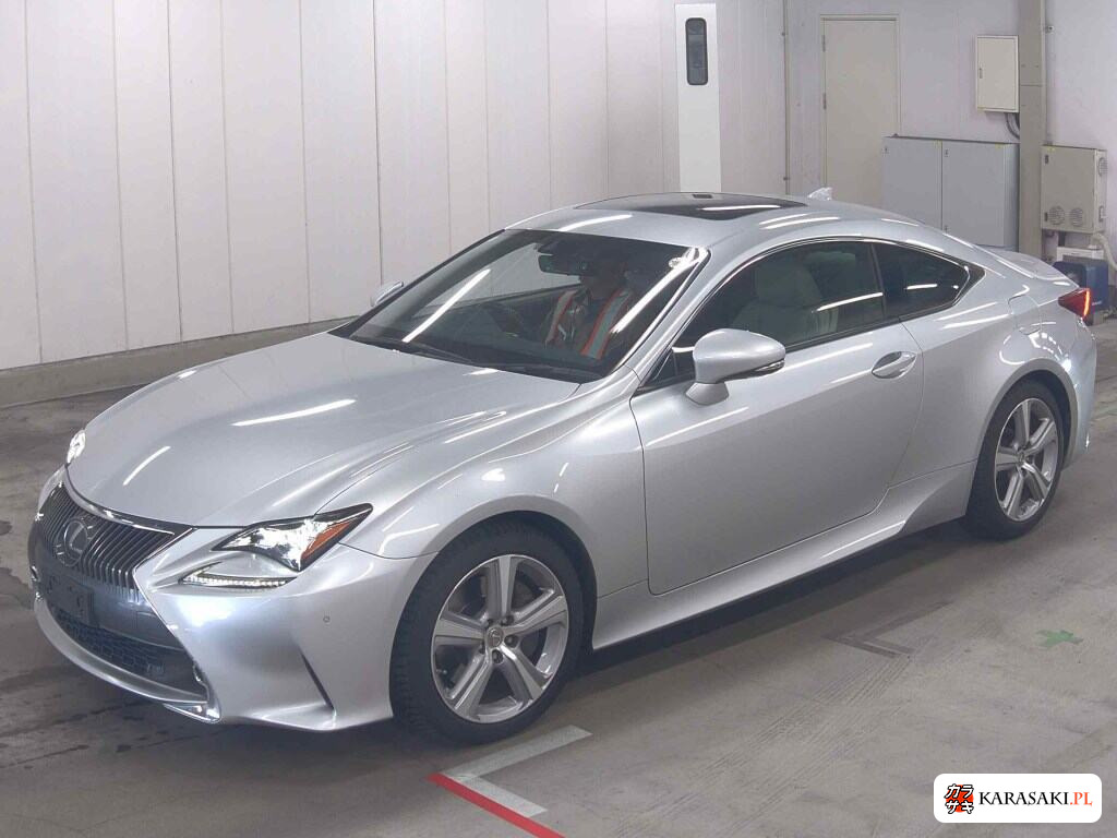 Lexus RC 2015 z aukcji japońskiej