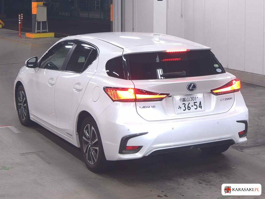 Lexus CT 2017 z aukcji japońskiej