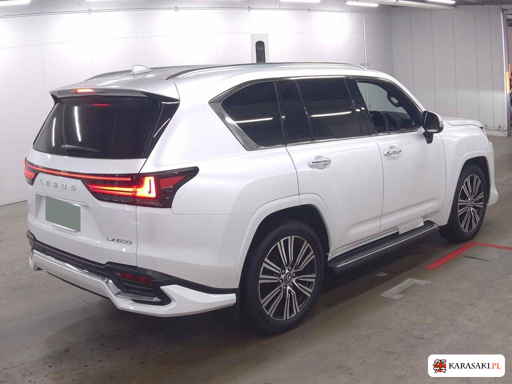 Lexus LX 2025 z aukcji japońskiej
