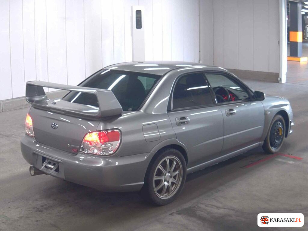 Subaru Impreza WRX 2007 z aukcji japońskiej
