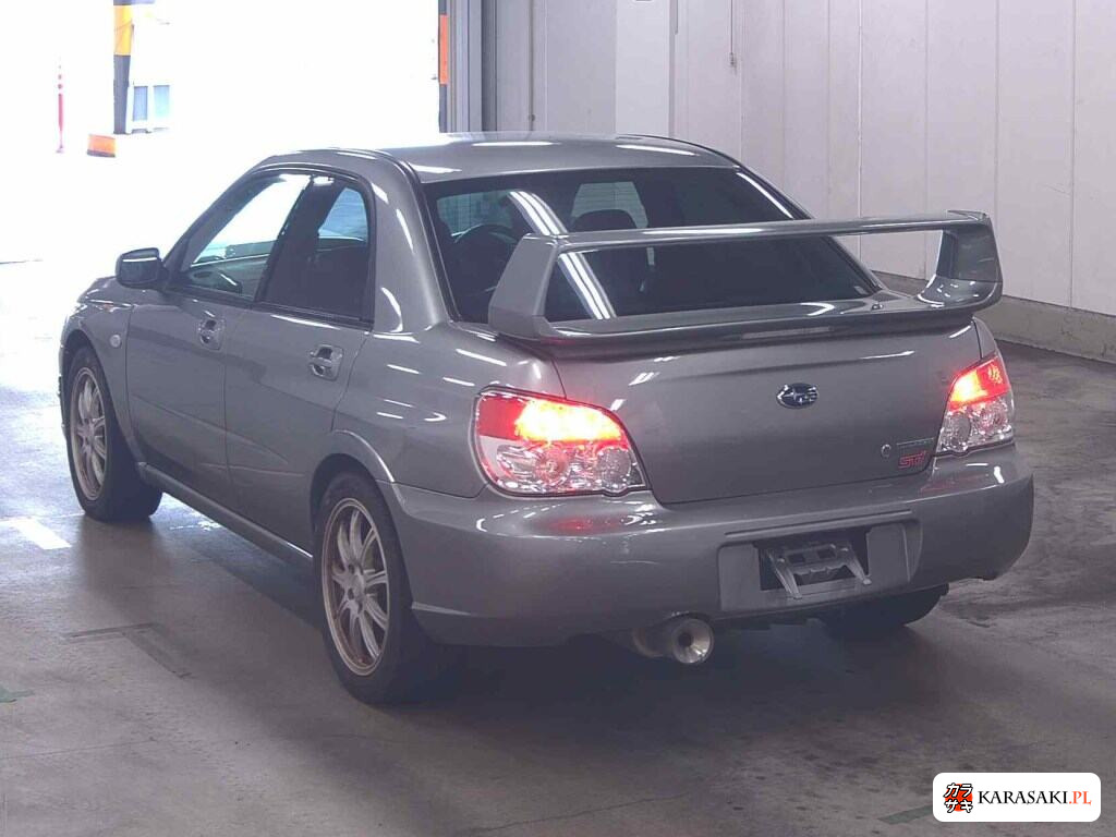 Subaru Impreza WRX 2007 z aukcji japońskiej