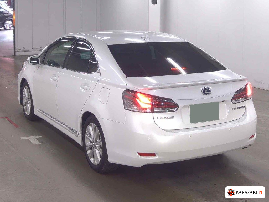 Lexus HS 2014 z aukcji japońskiej