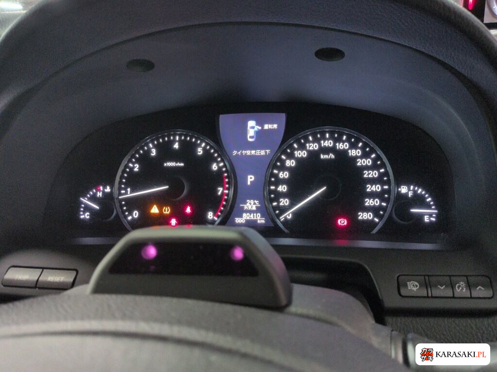 Lexus LS 2016 z aukcji japońskiej