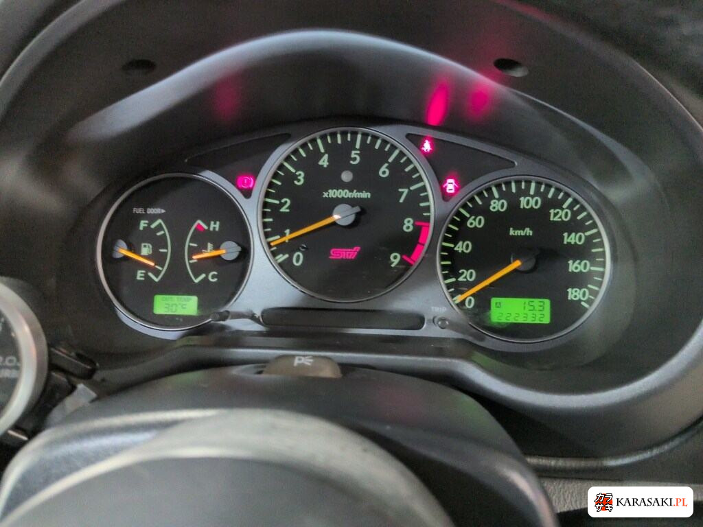 Subaru Impreza WRX 2001 z aukcji japońskiej