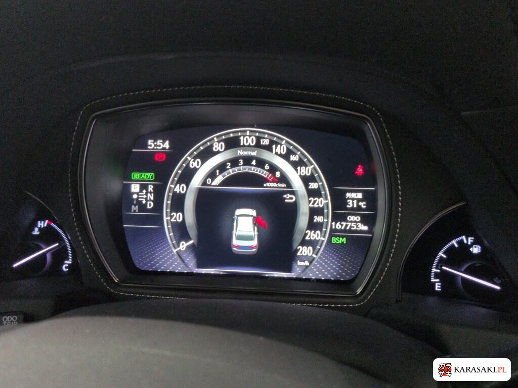 Lexus LS 2017 z aukcji japońskiej
