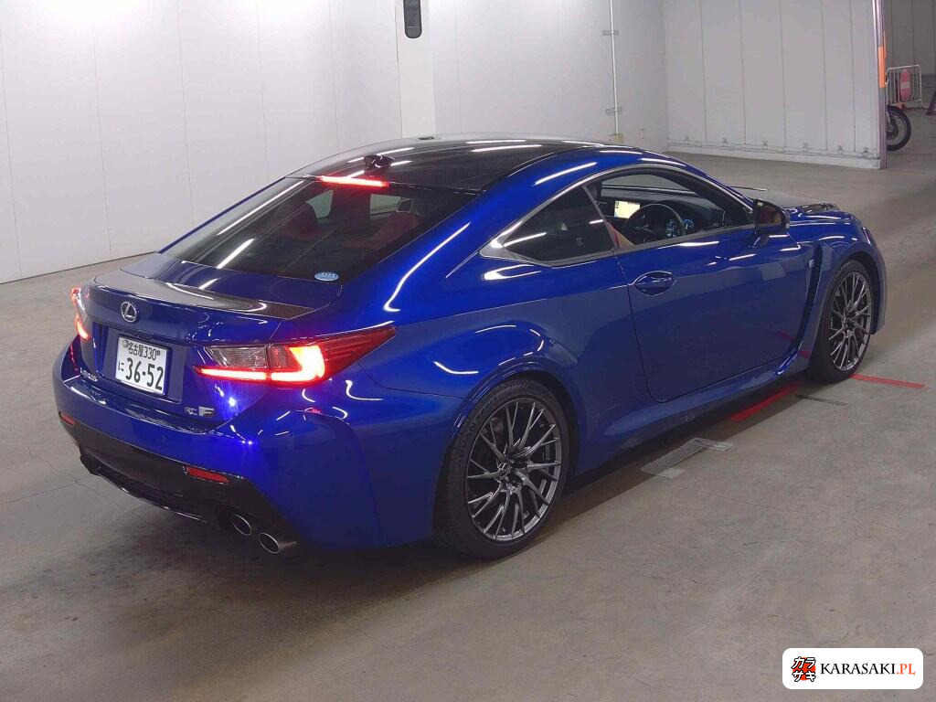 Lexus RC F 2015 z aukcji japońskiej