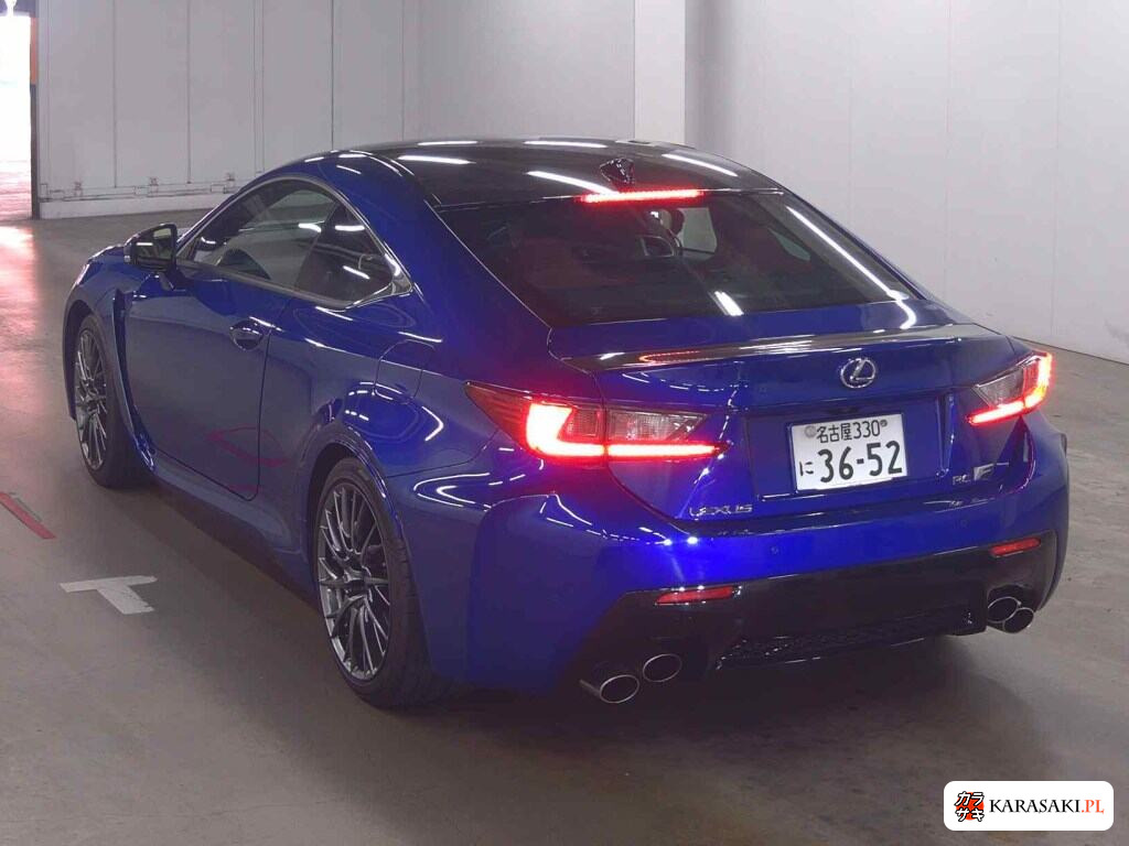 Lexus RC F 2015 z aukcji japońskiej
