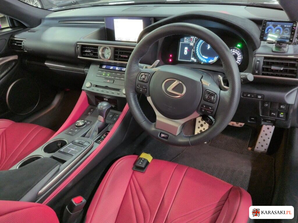 Lexus RC F 2015 z aukcji japońskiej