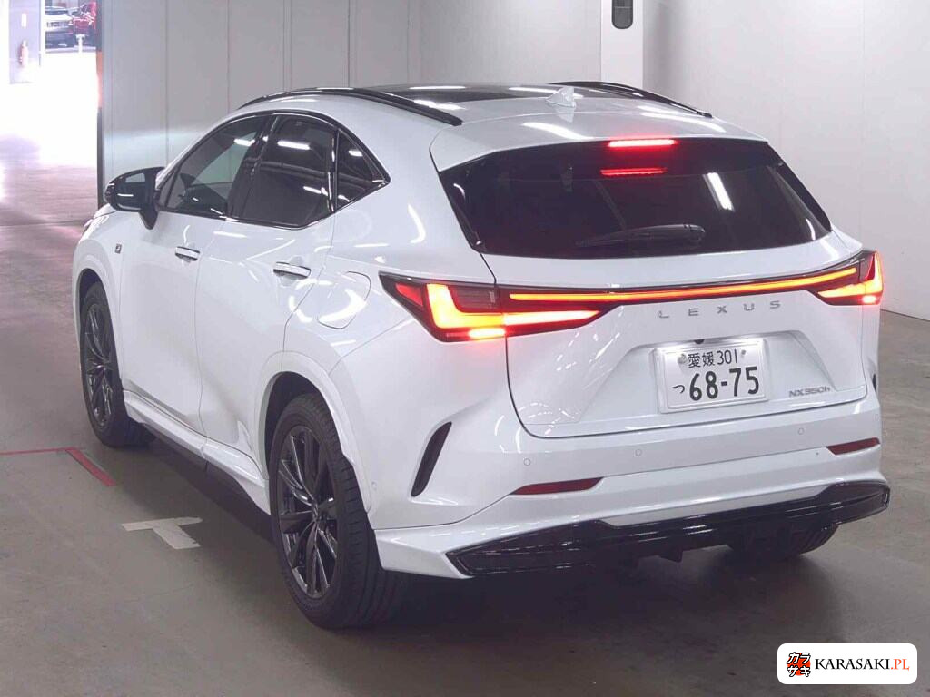 Lexus NX 2023 z aukcji japońskiej