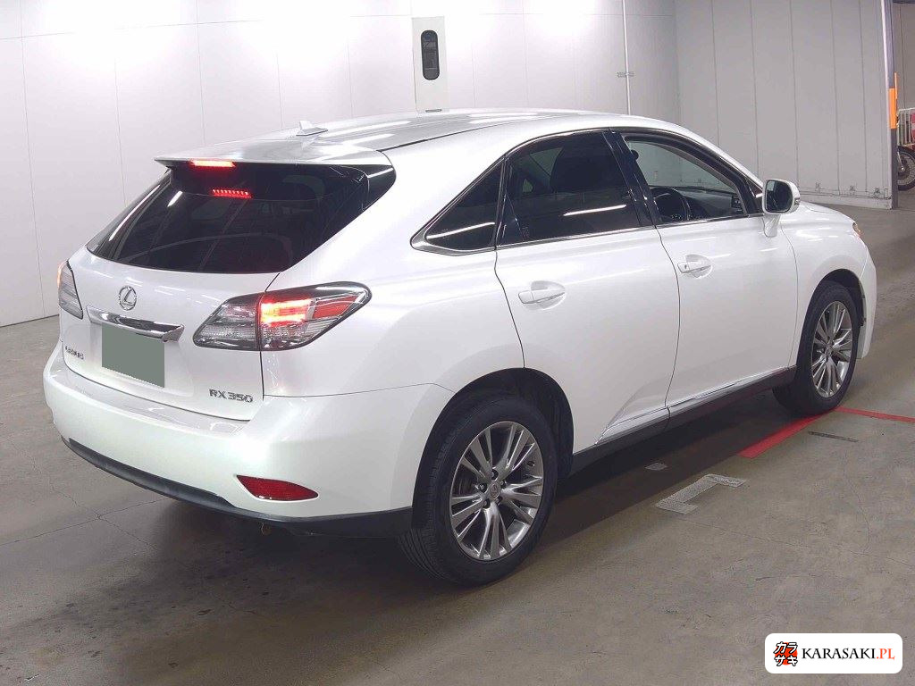Lexus RX 2009 z aukcji japońskiej