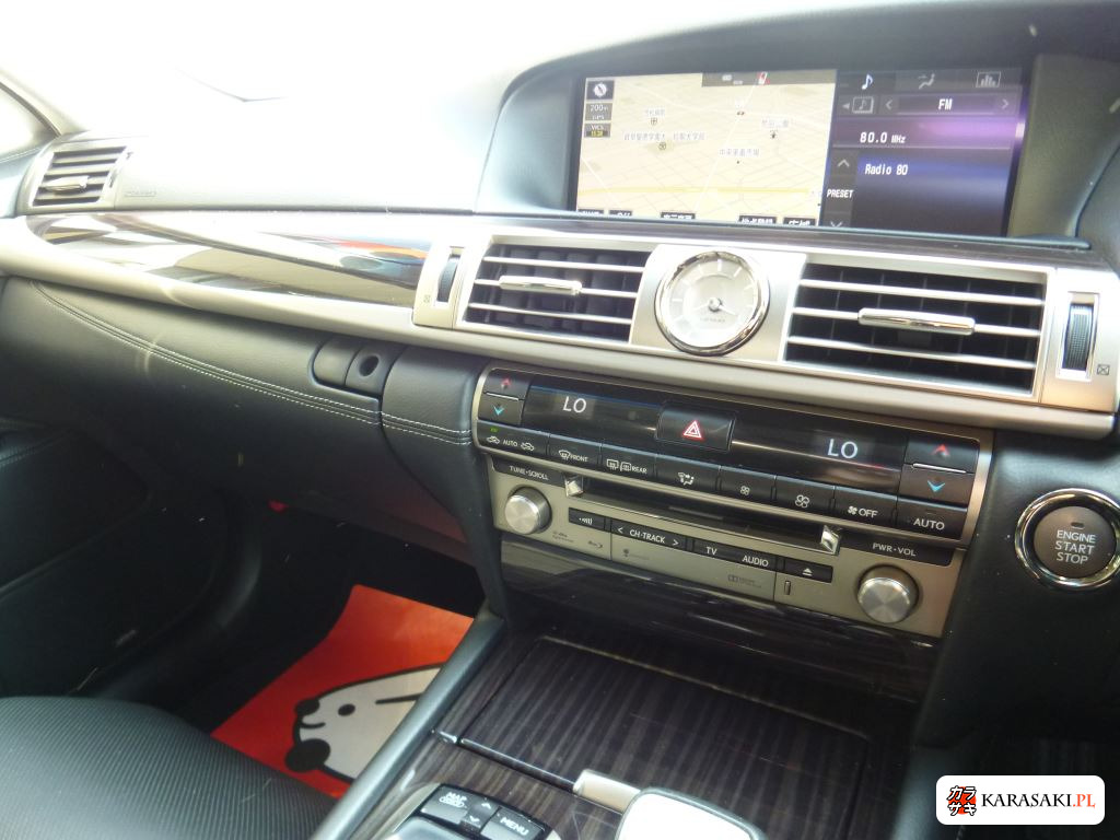 Lexus LS 2015 z aukcji japońskiej