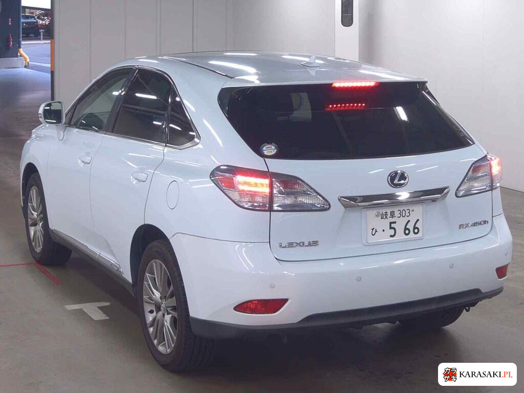 Lexus RX 2009 z aukcji japońskiej