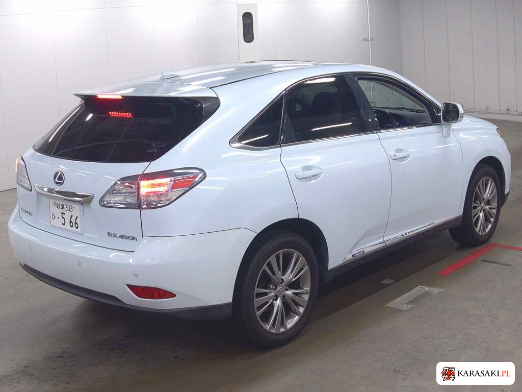 Lexus RX 2009 z aukcji japońskiej