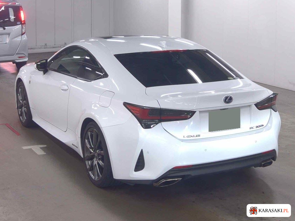 Lexus RC 2019 z aukcji japońskiej