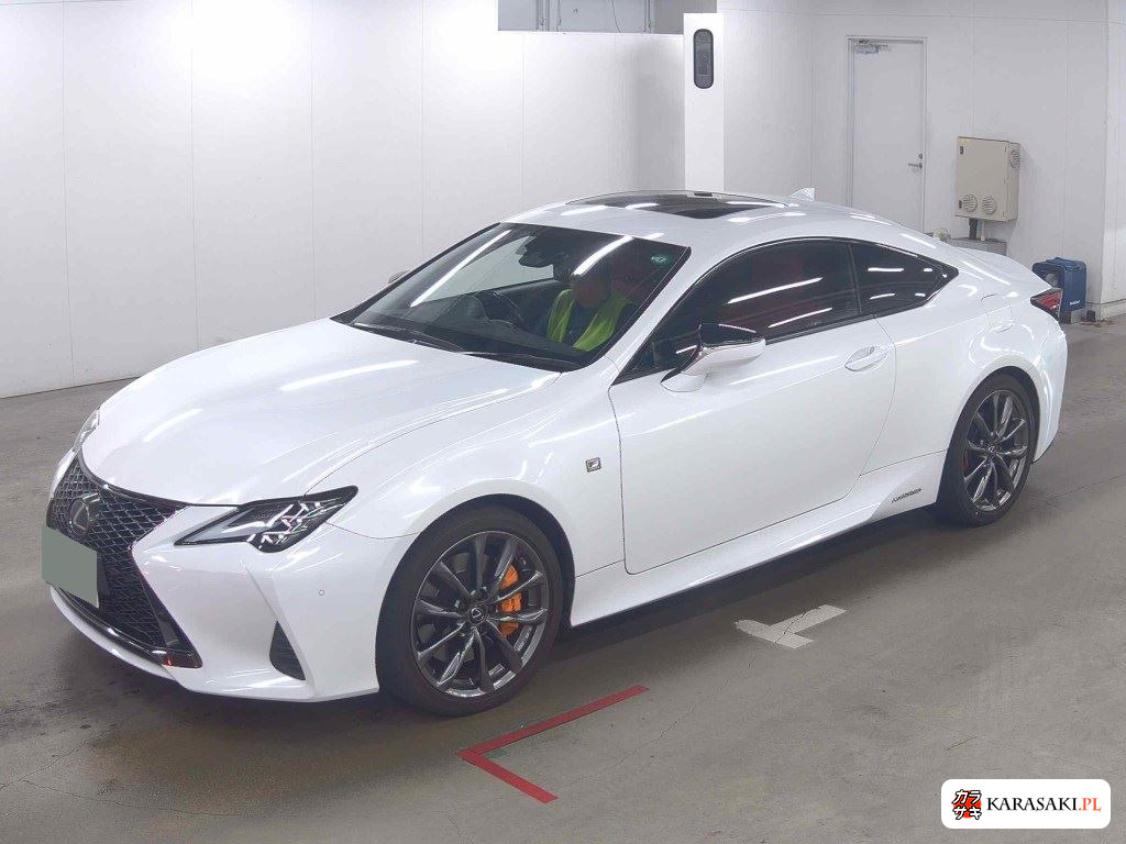 Lexus RC 2019 z aukcji japońskiej