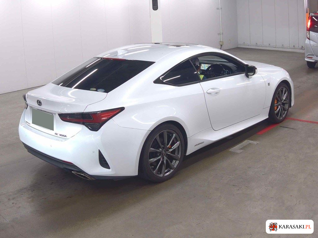 Lexus RC 2019 z aukcji japońskiej