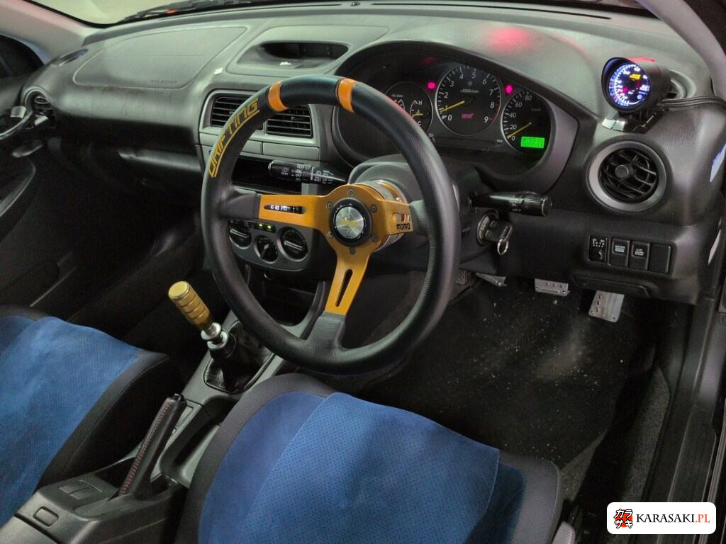 Subaru Impreza WRX 2001 z aukcji japońskiej