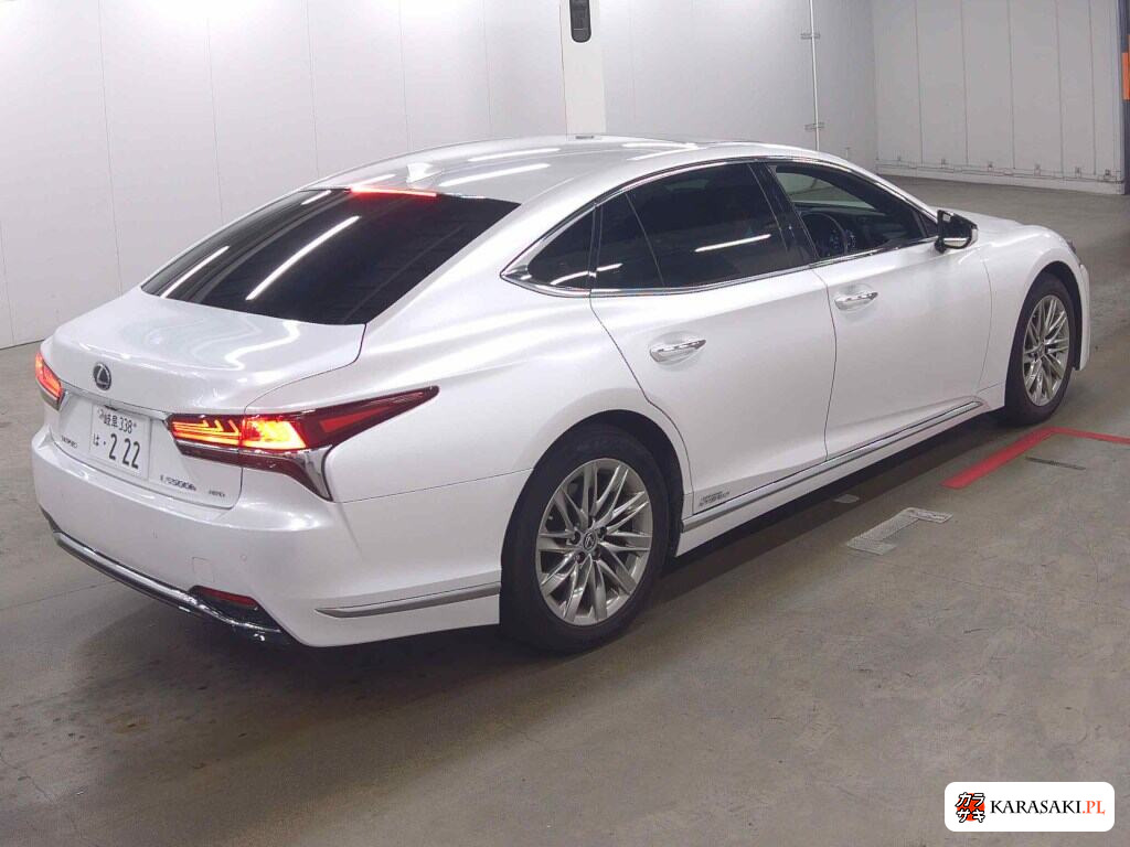 Lexus LS 2018 z aukcji japońskiej