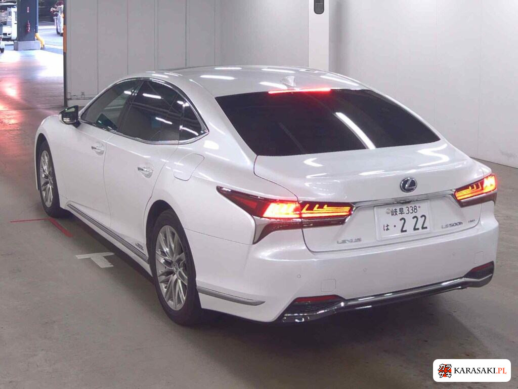 Lexus LS 2018 z aukcji japońskiej