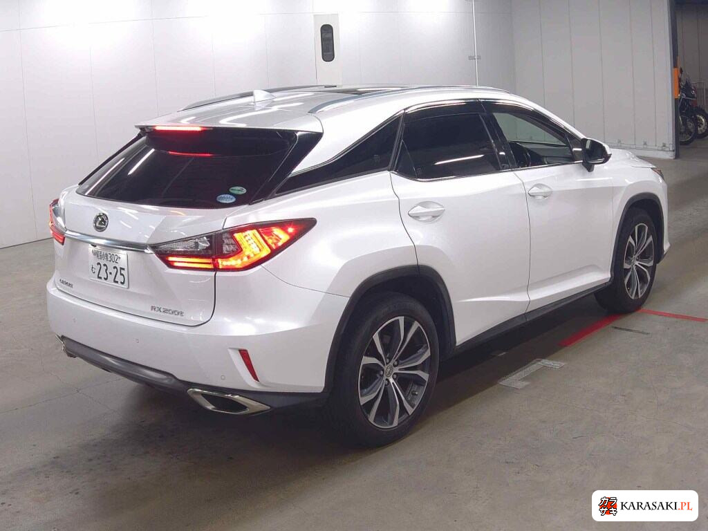 Lexus RX 2016 z aukcji japońskiej