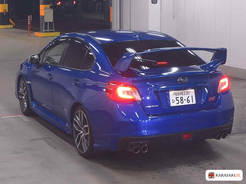 Subaru WRX STI 2020 z aukcji japońskiej