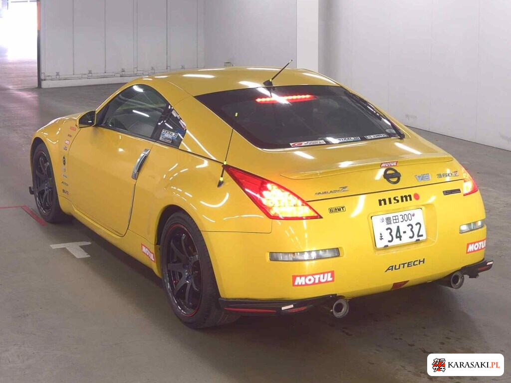 Nissan Fairlady Z 2005 z aukcji japońskiej