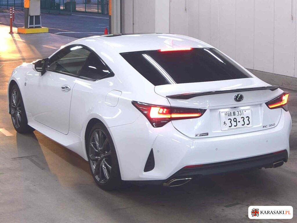 Lexus RC 2021 z aukcji japońskiej
