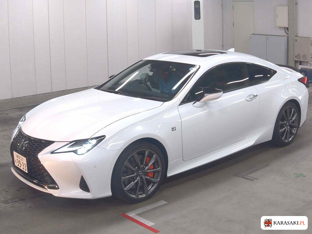 Lexus RC 2021 z aukcji japońskiej