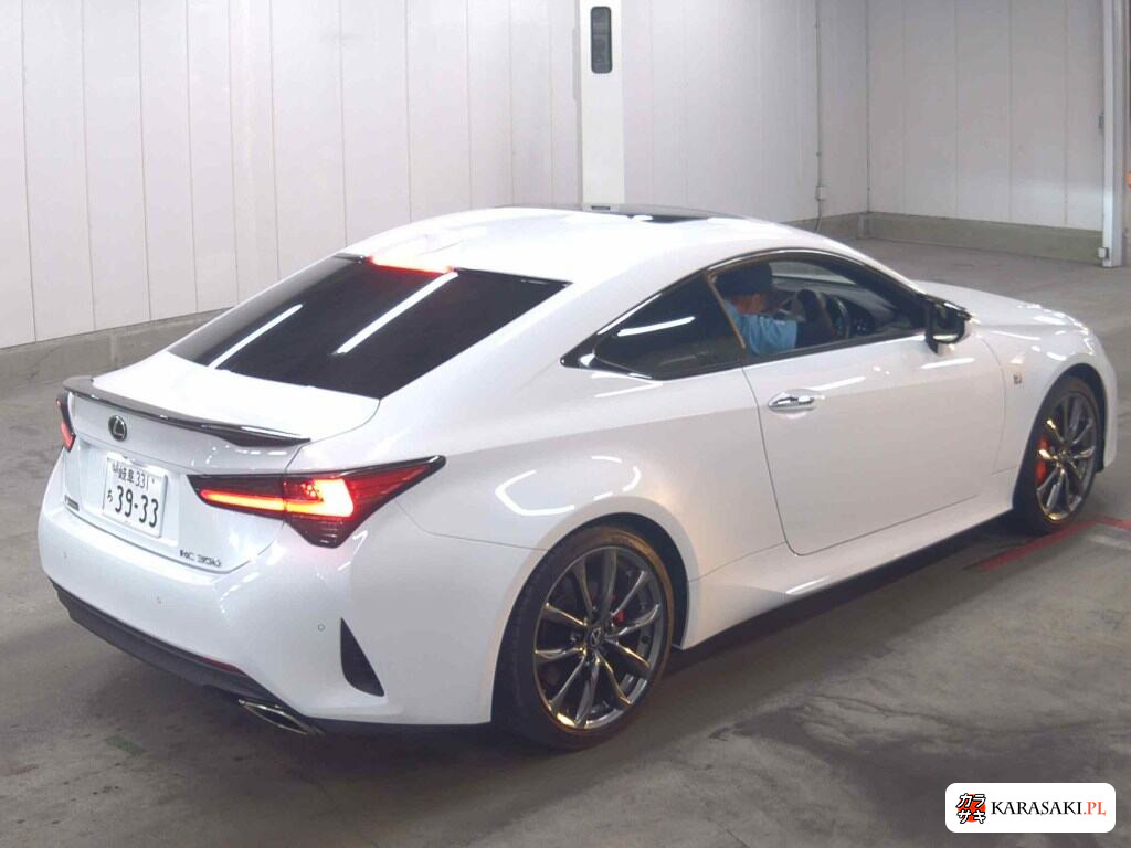 Lexus RC 2021 z aukcji japońskiej
