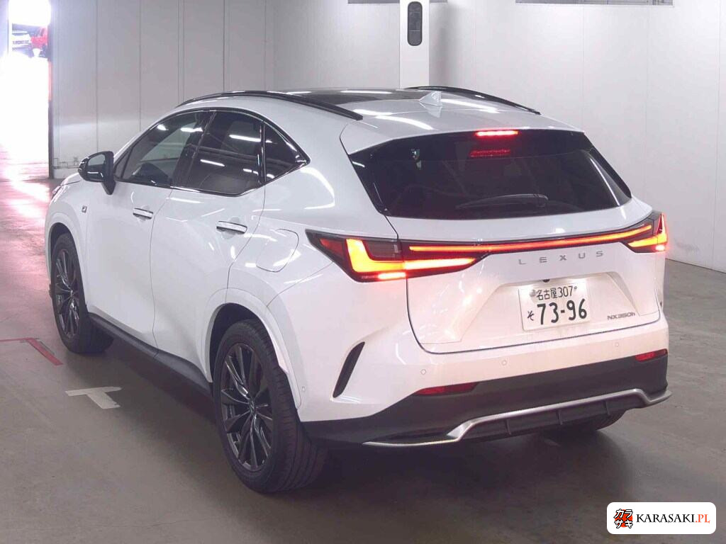 Lexus NX 2022 z aukcji japońskiej