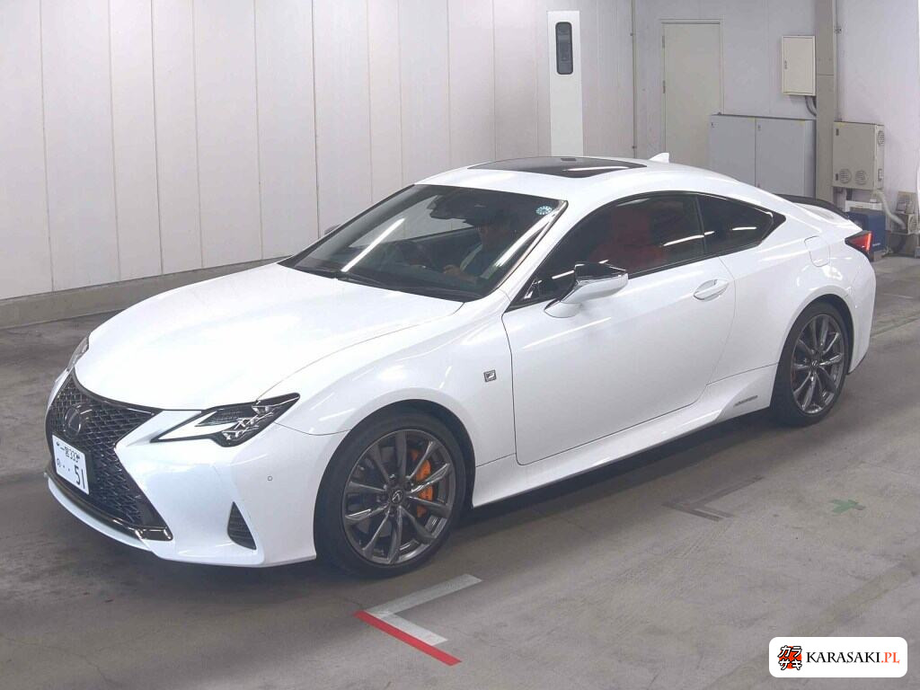 Lexus RC 2019 z aukcji japońskiej