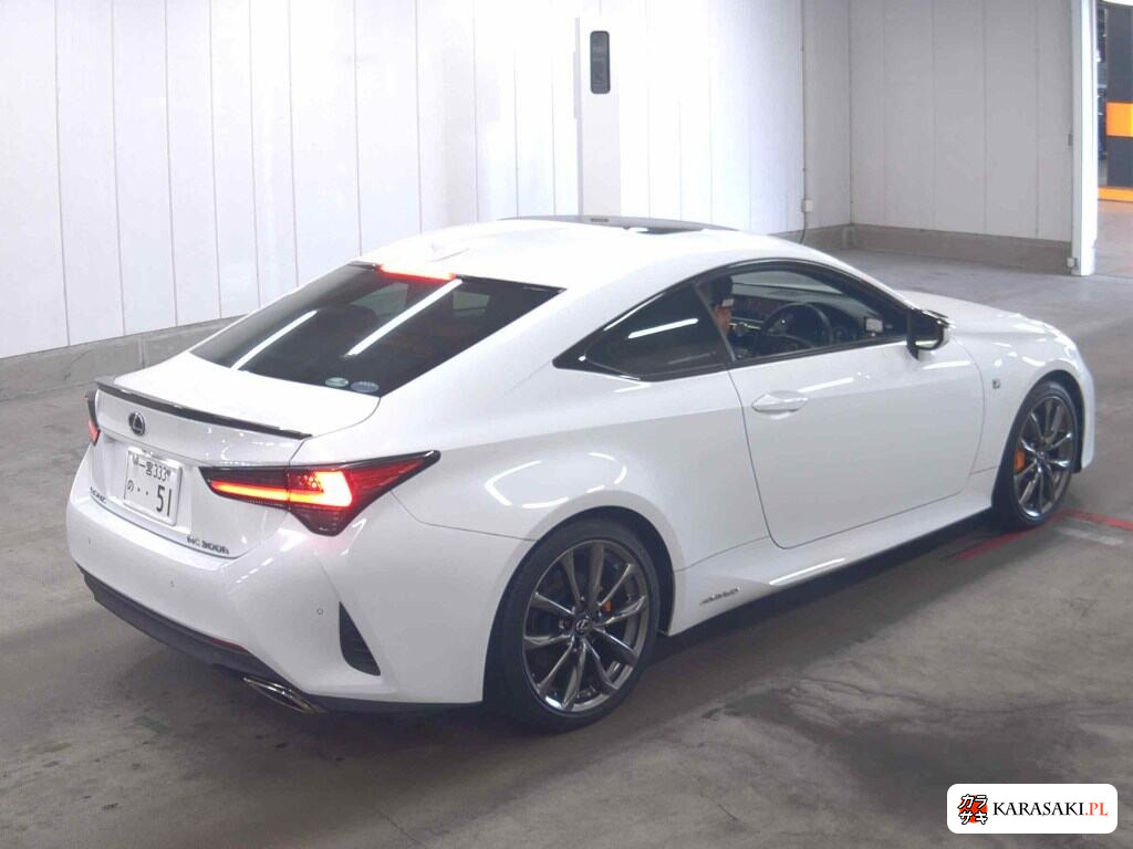 Lexus RC 2019 z aukcji japońskiej