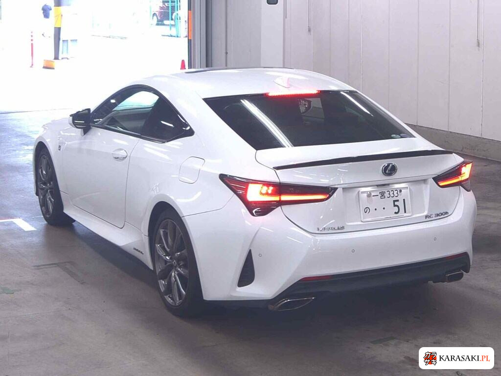 Lexus RC 2019 z aukcji japońskiej