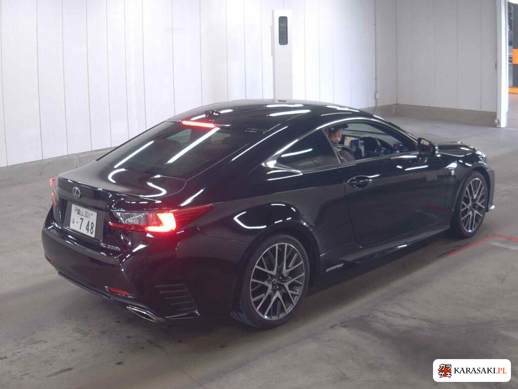 Lexus RC 2015 z aukcji japońskiej