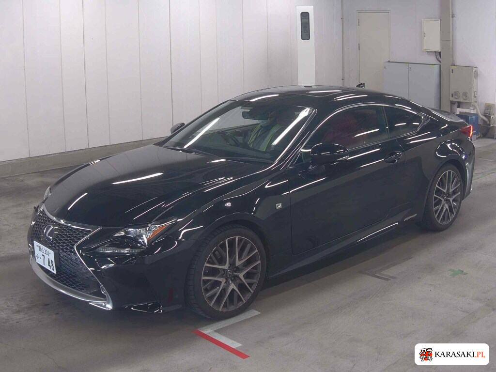 Lexus RC 2015 z aukcji japońskiej