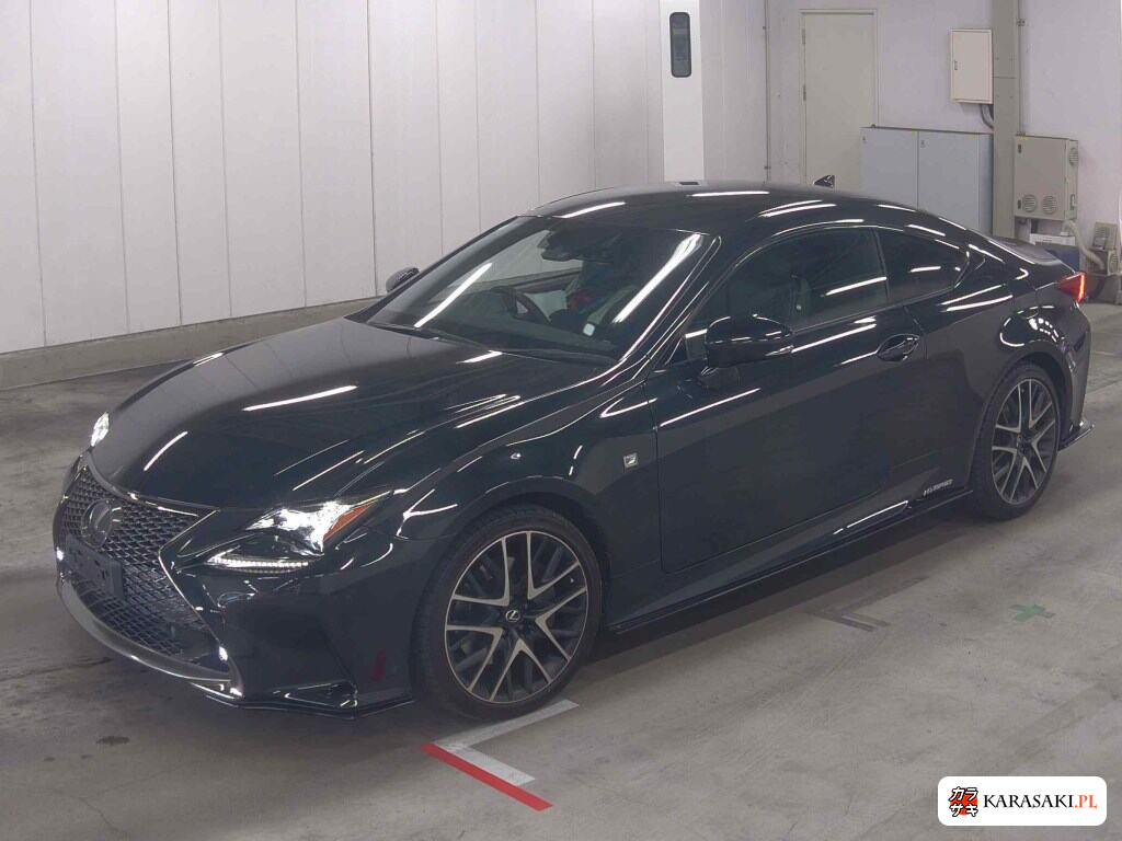 Lexus RC 2018 z aukcji japońskiej