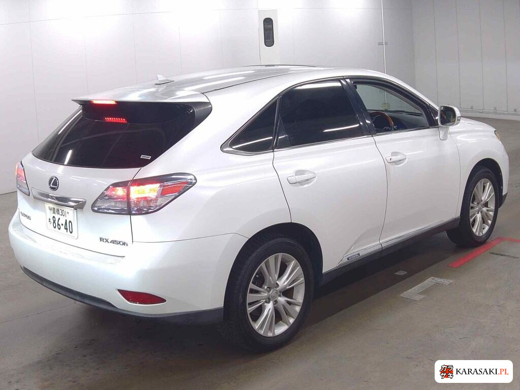 Lexus RX 2010 z aukcji japońskiej