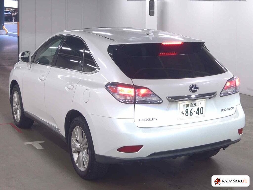 Lexus RX 2010 z aukcji japońskiej