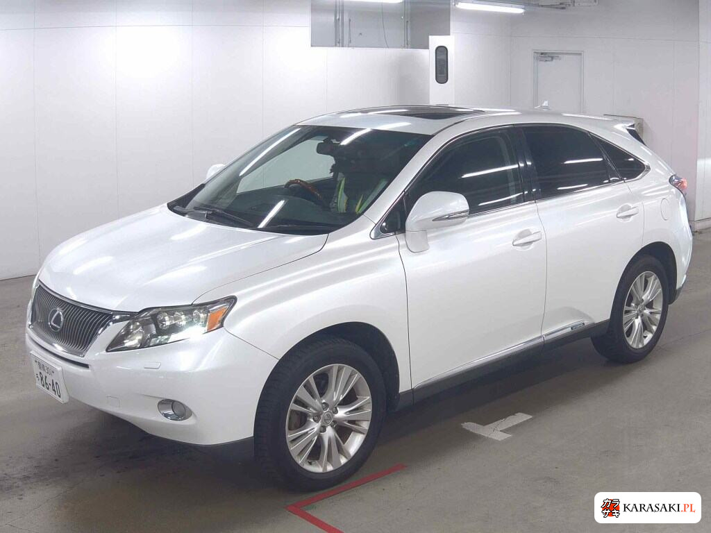 Lexus RX 2010 z aukcji japońskiej