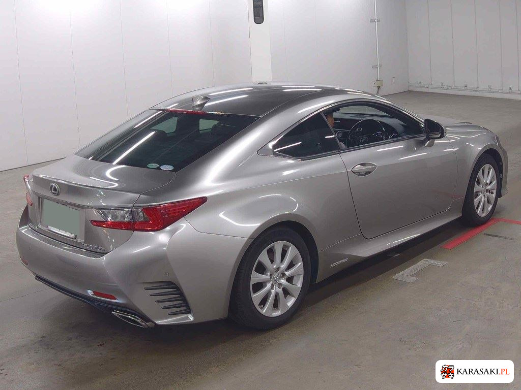 Lexus RC 2015 z aukcji japońskiej
