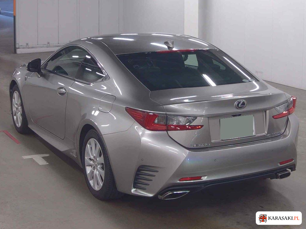 Lexus RC 2015 z aukcji japońskiej