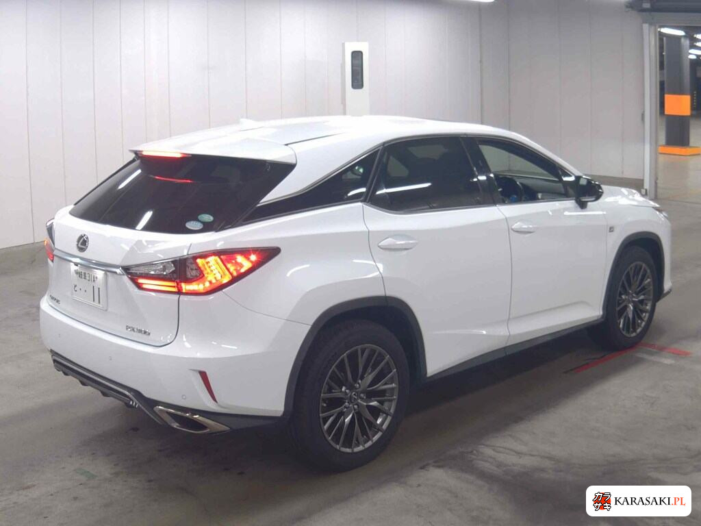 Lexus RX 2018 z aukcji japońskiej