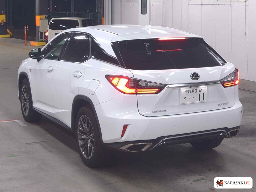 Lexus RX 2018 z aukcji japońskiej