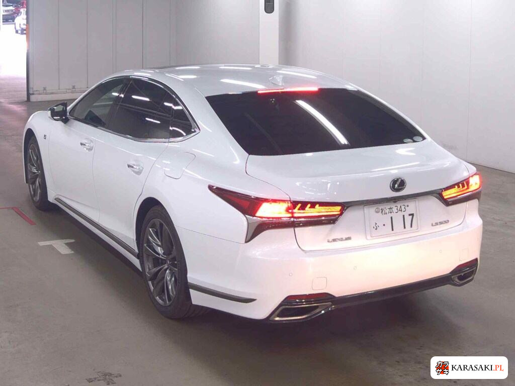 Lexus LS 2018 z aukcji japońskiej